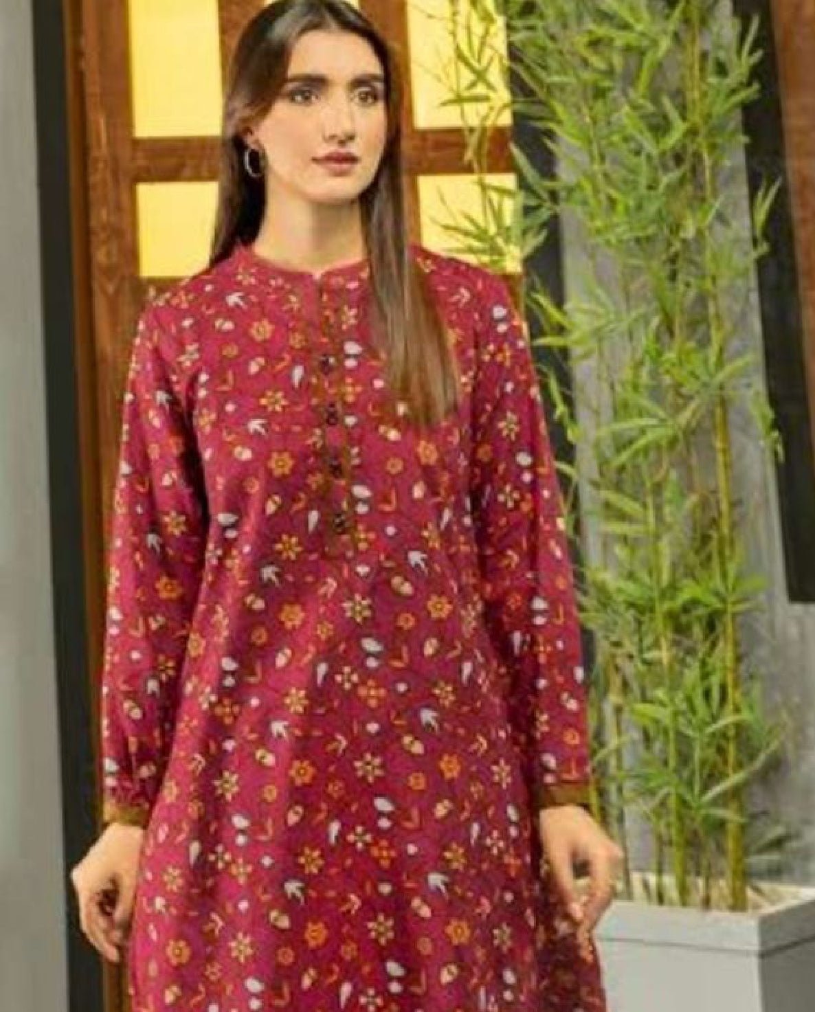 Digital Printed 2-Piece Lawn Suit – Women