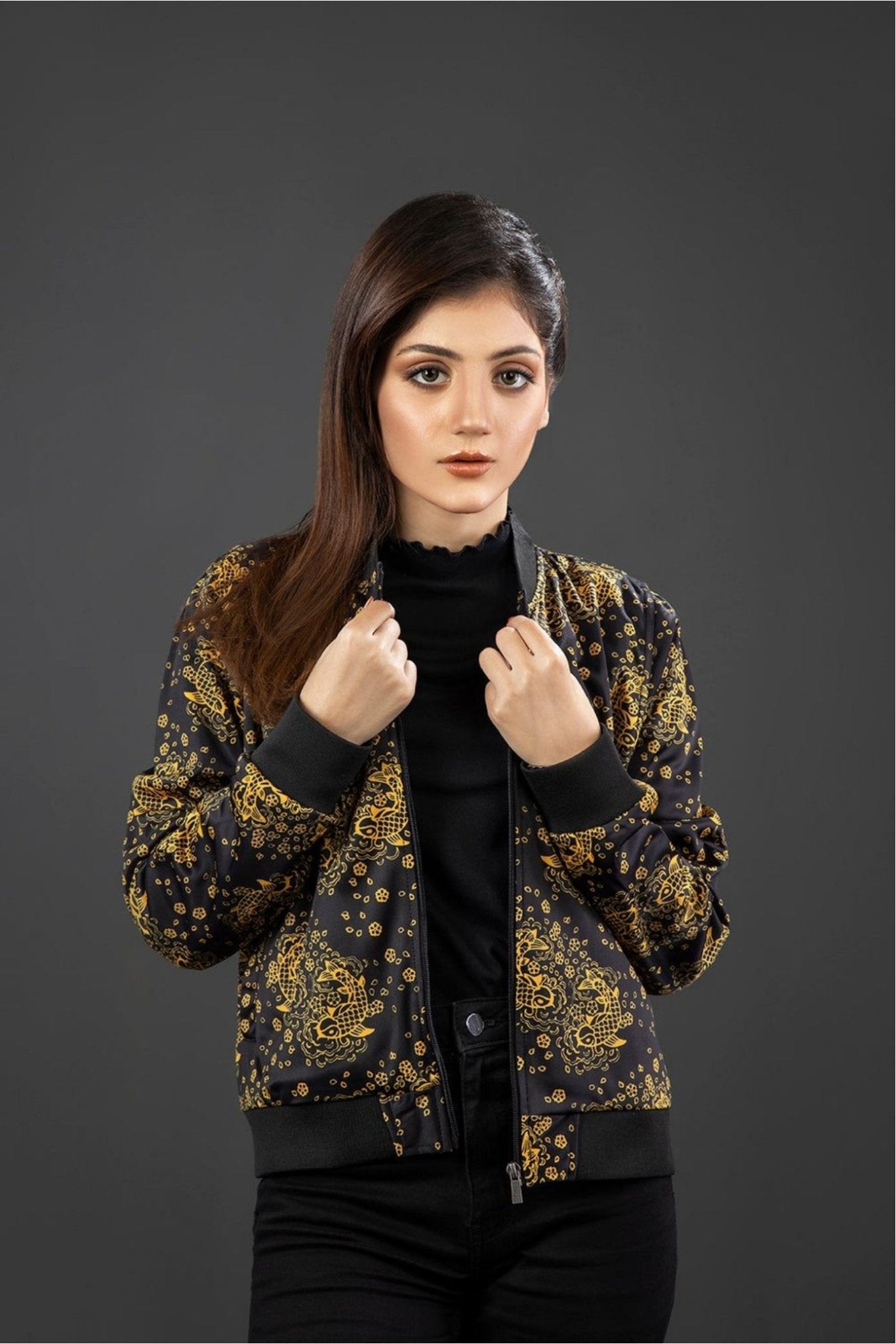 Golden Fish Jacket – Women