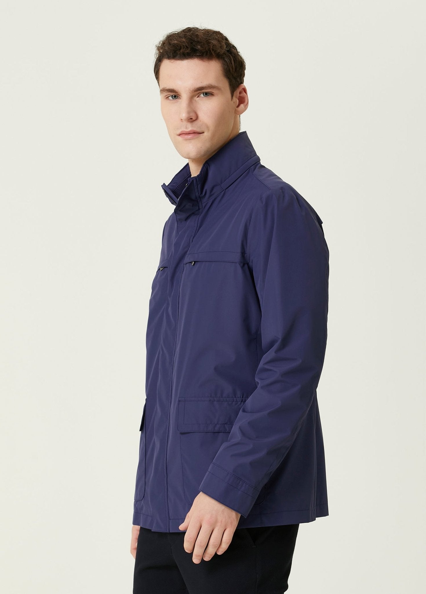 Navy Blue Jacket – Men